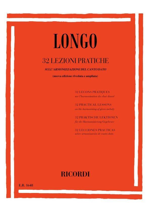32 Lezioni Pratiche Sull'Armonizzazione Del Canto